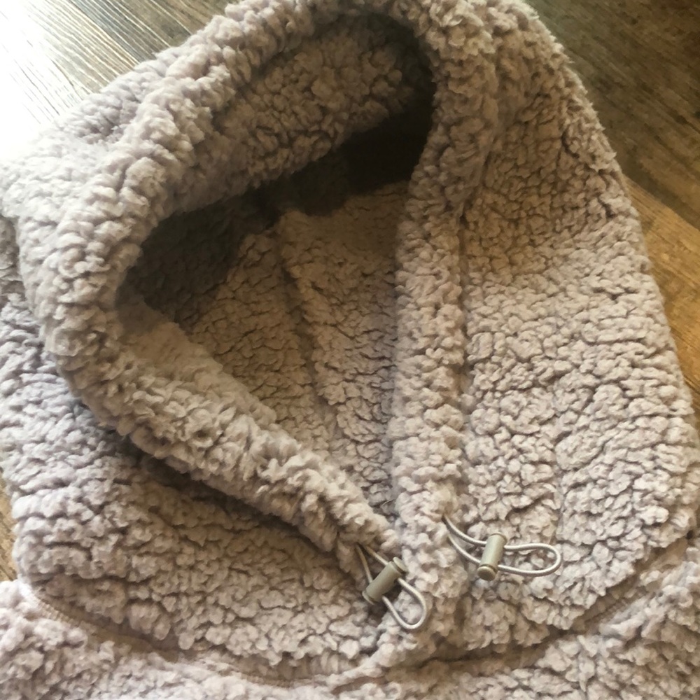NWT! Zella Cassie faux shearling hoodie - Picture 9 of 9